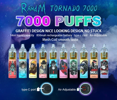 RandM Tornado 7000 Disposable Vape Device