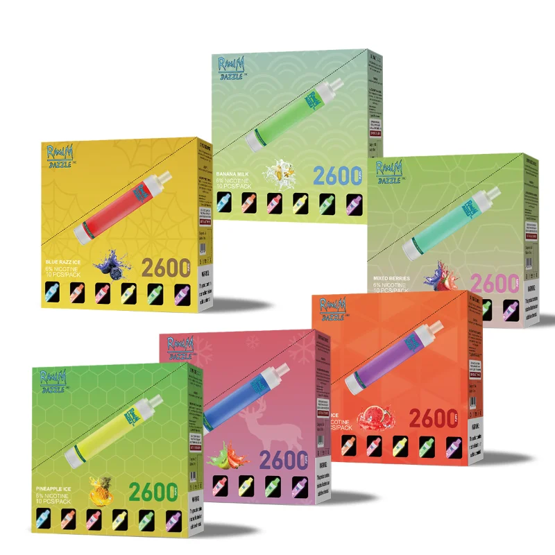 RandM Dazzle 2600 puffs bar