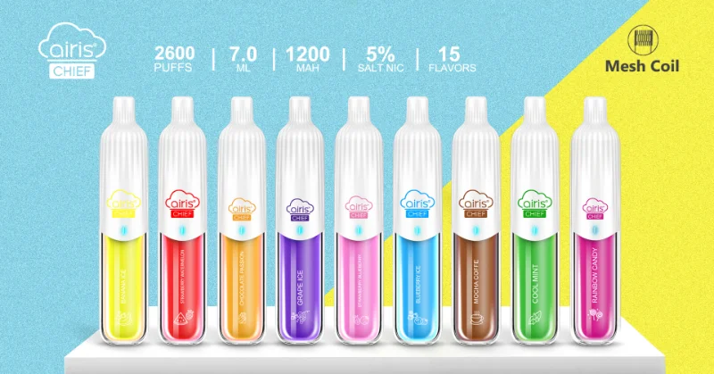 airis chief 2600 disposable vape