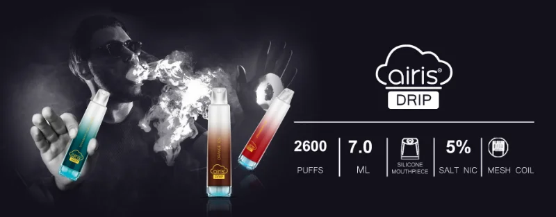 airis drip 2600 disposable vape
