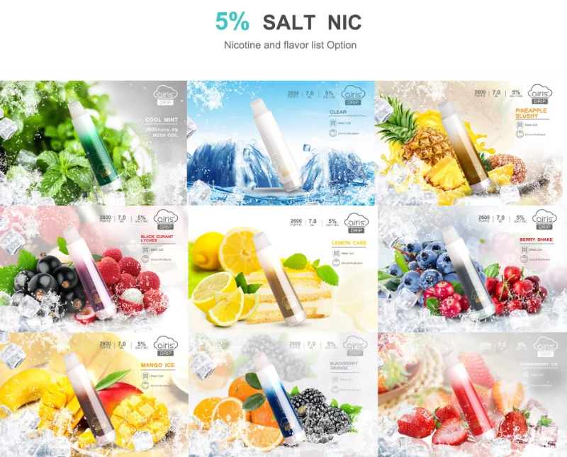 airis drip 2600 disposable vape