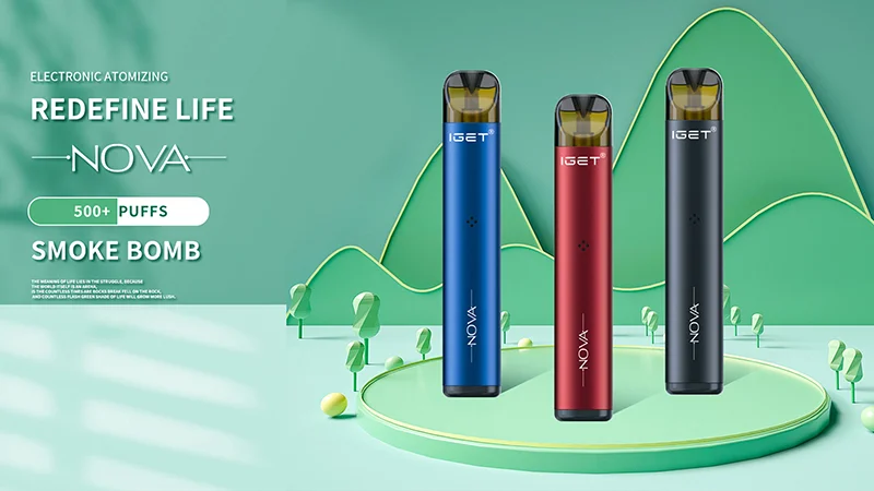 iget nova 500 puffs vape pod