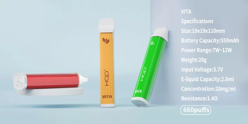 HQD vita 660 disposable vape wholesale